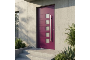 Hurricane-Rated Aluminum Door