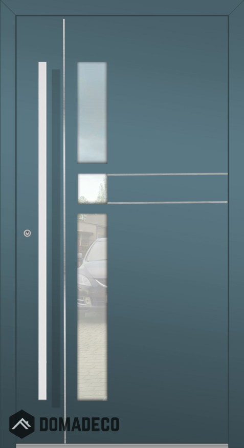 LIM Chip-C - quality aluminum modern entry door