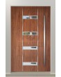 LIM 09E - aluminum single modern entry door