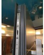 LIM C10 double - strong aluminum double doors with four stripes