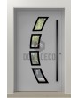 PIVOT 21A - aluminum Modern exterior pivot door