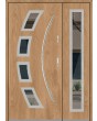 Fargo 21 A DB - exterior front entry door with side panel