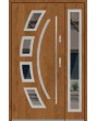 Fargo 21 DB - exterior front entry door with side panel