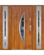 Fargo 22 T - contemporary front door with two side panels