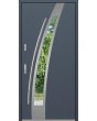 Fargo 36 - modern stainless steel front door