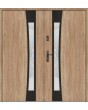 Fargo 37a double - stainless steel double front door entry