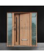 custom configuration - Fargo door with left and right sidelights