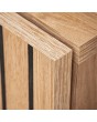 Lublana tv - TV cabinet with glass door