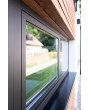 AL86-D1 - Double aluminum window - tilt and turn / fixed