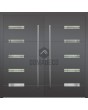 LIM Abakus double - energy-efficient aluminum double entry hinged door