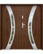 Sta Andromeda Double - custom size steel double front doors with glass