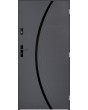 Sta Phoenix noir -  modern single front door