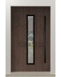 LIM AP01 - secure aluminum front doors with glass