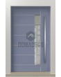 PIVOT AP02 - aluminium pivot entrance door with glass