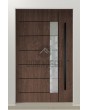 PIVOT AP02 - aluminium pivot entrance door with glass