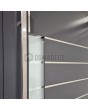 PIVOT AP02 - aluminium pivot entrance door with glass