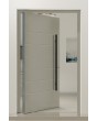 PIVOT AP05 - aluminum modern pivot entry door with ribs