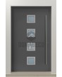 LIM AP08 - hurricane resistant modern aluminum front door