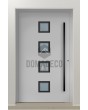 LIM AP08 - hurricane resistant modern aluminum front door