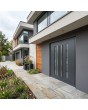 energy-efficient aluminum double entry hinged door