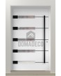 LIM AP18A - aluminium single front door for home