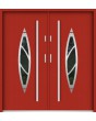 Sta Aries Double - double steel door with glass