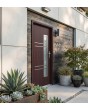 Mahogany stainless steel door for sale