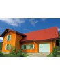 WIS E3 -  sectional garage door with low ribs