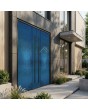 aluminum double hinged door covered with copper-plated stainless steel sheet