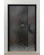 LIM B4 - aluminum hinged door covered with gray stainless steel sheet
