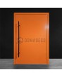  Aluminum orange pivot front door
