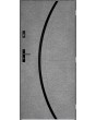 Sta Phoenix noir -  modern single front door