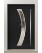 LIM Bumerang - energy saving modern aluminum door for luxury house