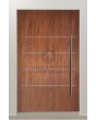 LIM C10 - strong aluminum entry door with stripes