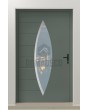 LIM C11 - high strength aluminum main door with glass