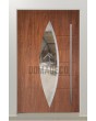 LIM C11 - high strength aluminum main door with glass