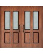 LIM C12 double - contemporary home aluminum double door with glass