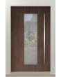 LIM C16 -  insulated exterior aluminum door with window