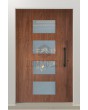 LIM C2 - aluminum entry hinged door with four glass