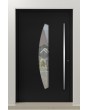PIVOT C20 - aluminum pivot door with glass