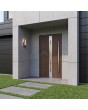 LIM C21 - aluminum front door with glass
