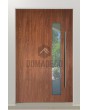 LIM C8 -  Customisable aluminum entry door with glass