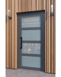 LIM C9 - glass aluminum front door