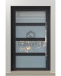 LIM C9 - glass aluminum front door