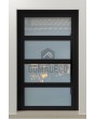 LIM C9 - glass aluminum front door