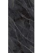 PIVOT Calacatta - aluminum pivot door covered with Calacatta Black sintered quartz