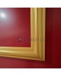 PIVOT CL11 - glazed traditional aluminum pivot door with decorative frame