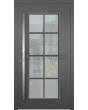 LIM CL06 - classic aluminum hinged front door with glass