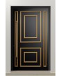 LIM CL17 - traditional style aluminum entrance door