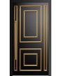 LIM CL17 - traditional style aluminum entrance door